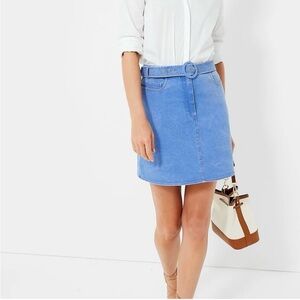 Tuckernuck Indigo Mini Denim Skirt